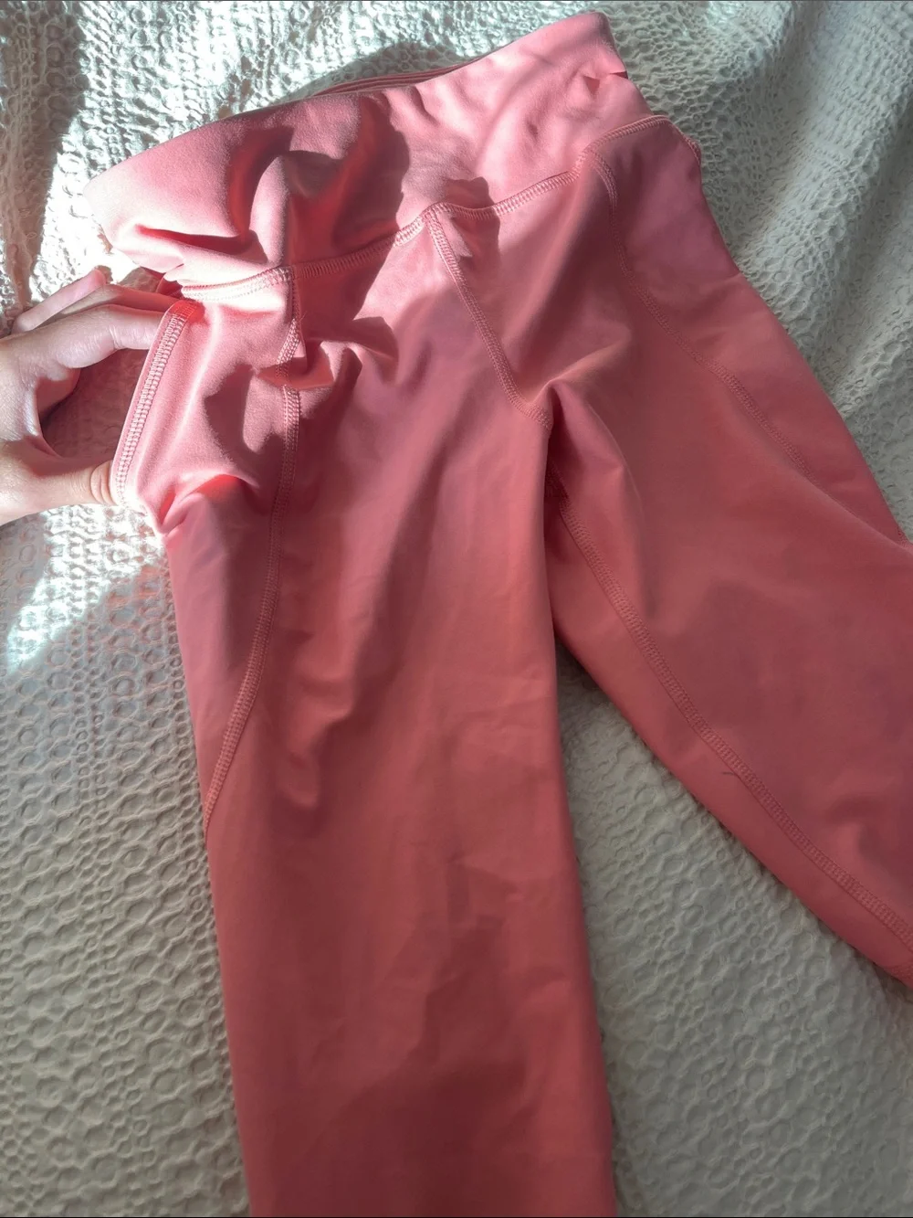 Old Navy Coral Pink Stretch Leggings for Kids